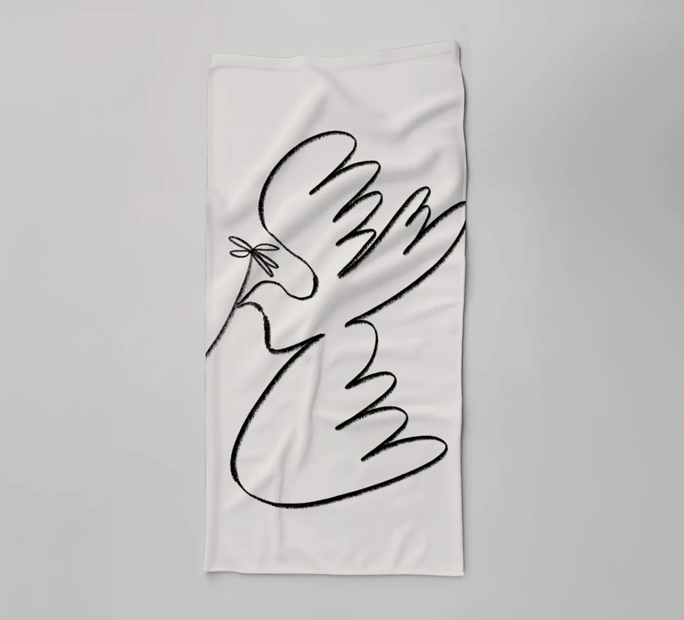Dove towel by Pure