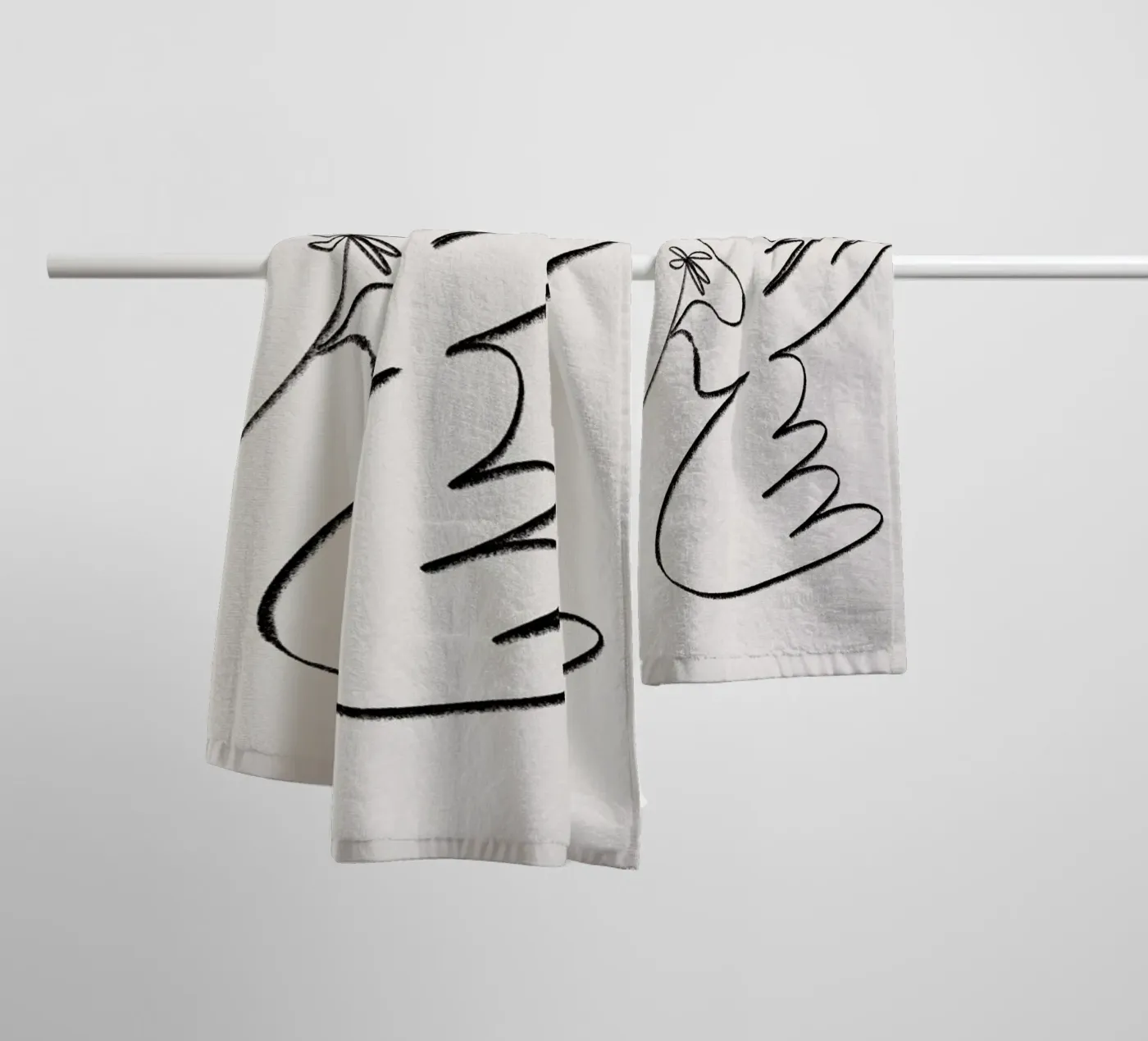 Dove towel by Pure