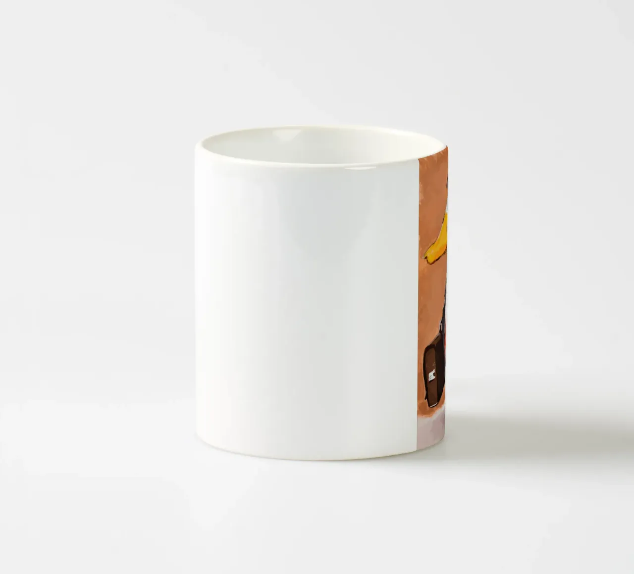 Anatra in abito tazza in ceramica da Brandi N Huskey