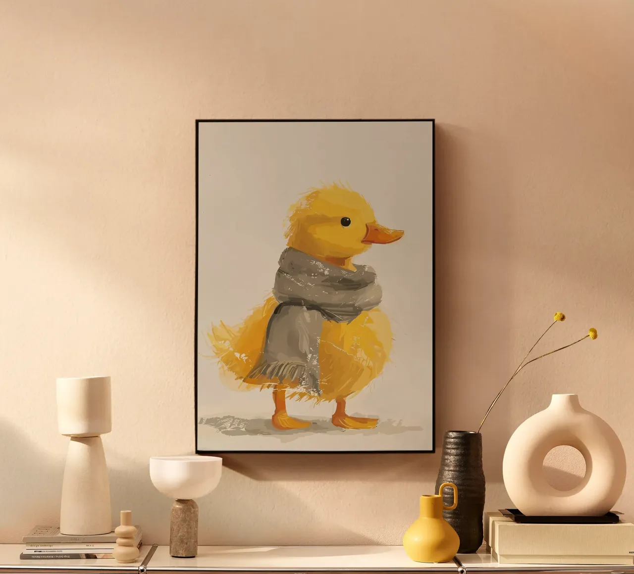 Sweet Duck alu-dibond by Brandi N Huskey