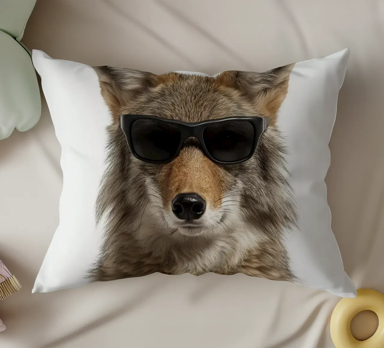 Coyote cool con occhiali da sole cuscino da Brandi N Huskey