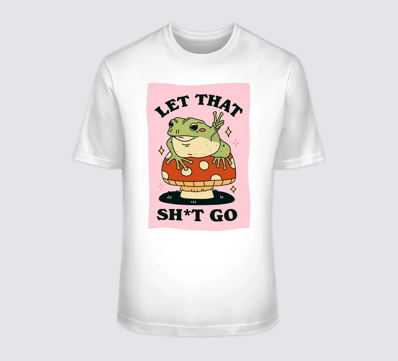 Frog Let That Shit Go camiseta de oneroad