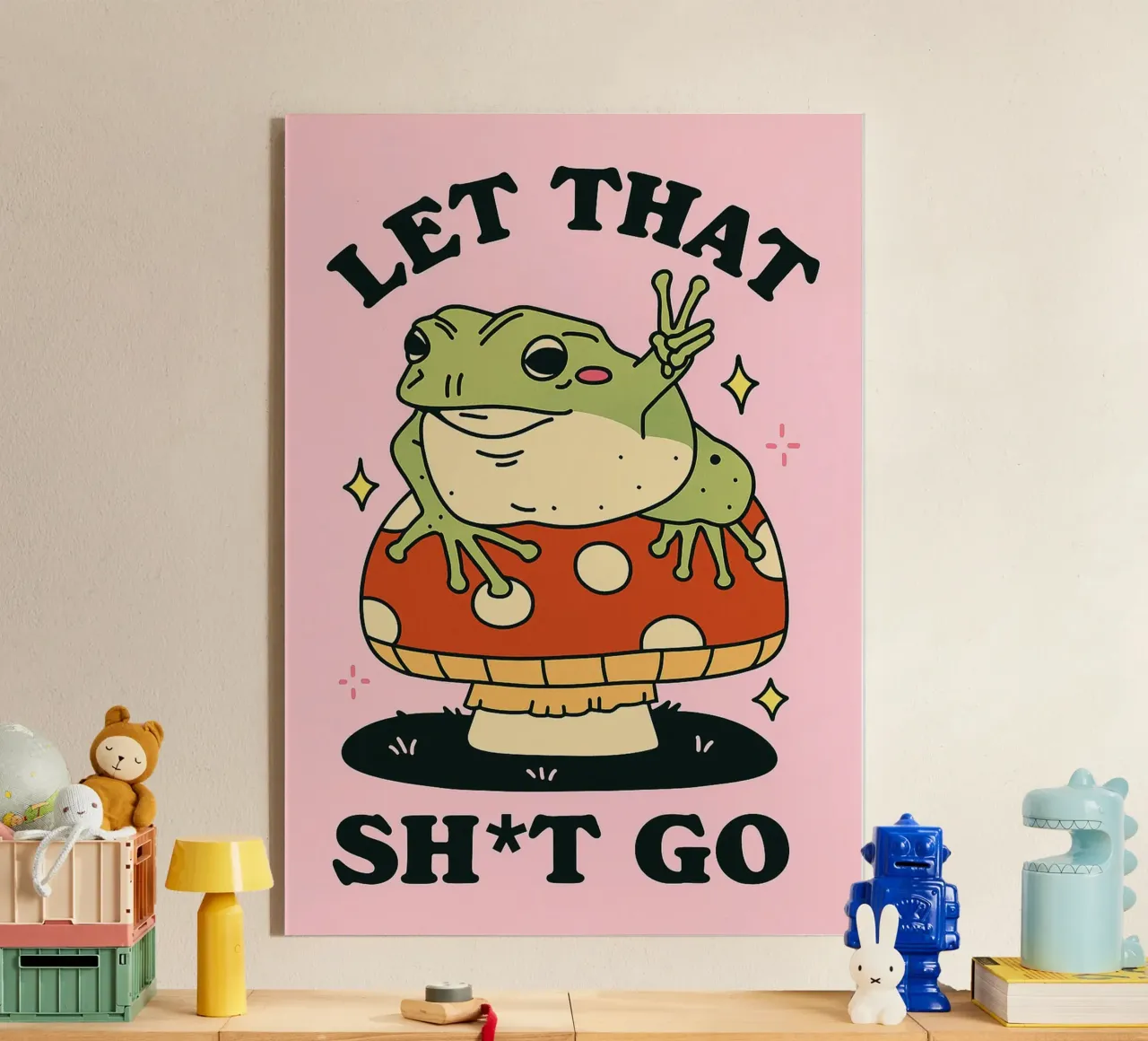 Frog Let That Shit Go metacrilato de oneroad