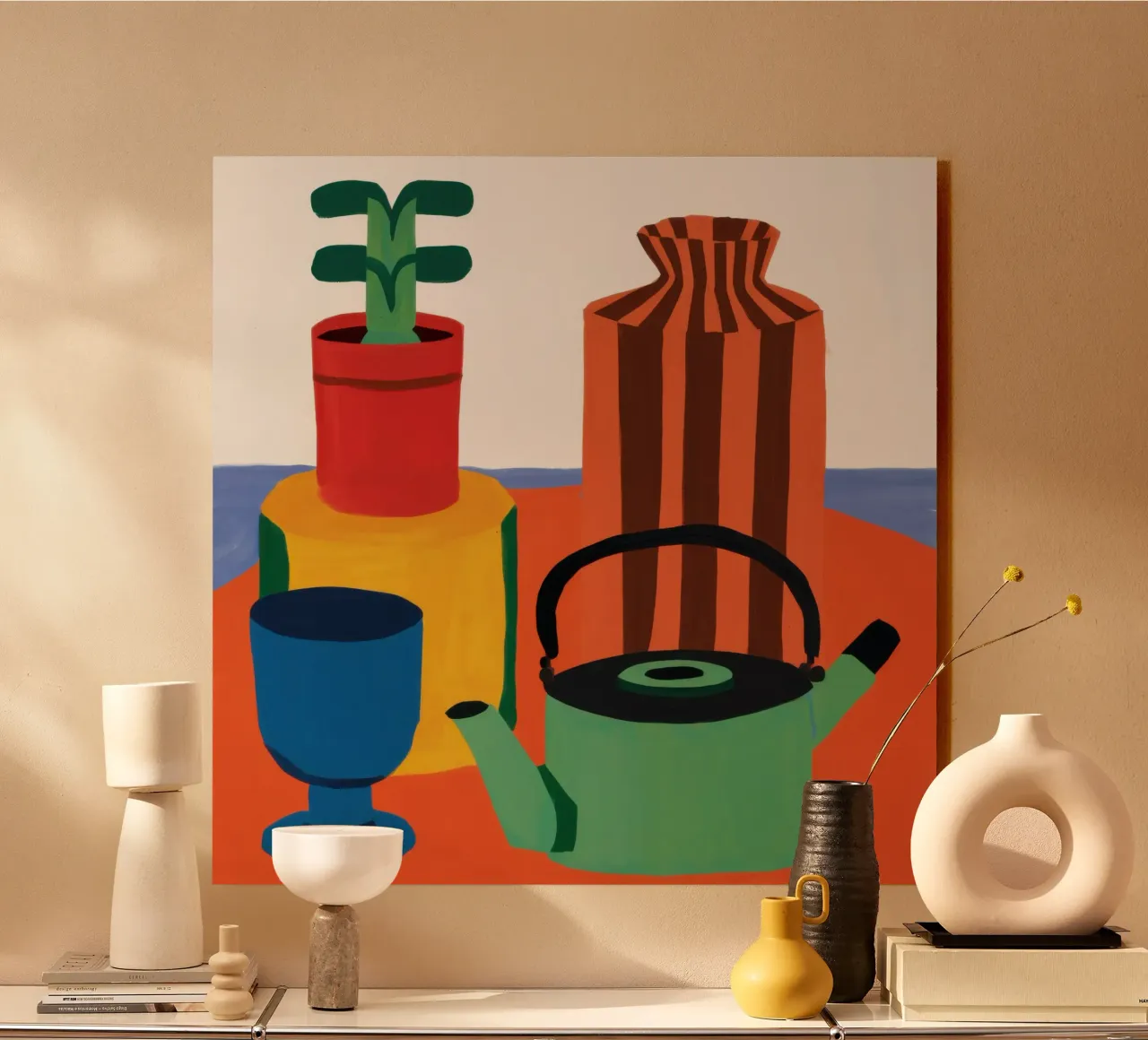 Kettle and Pot Stillness acrylic glass by Sentinel Glow
