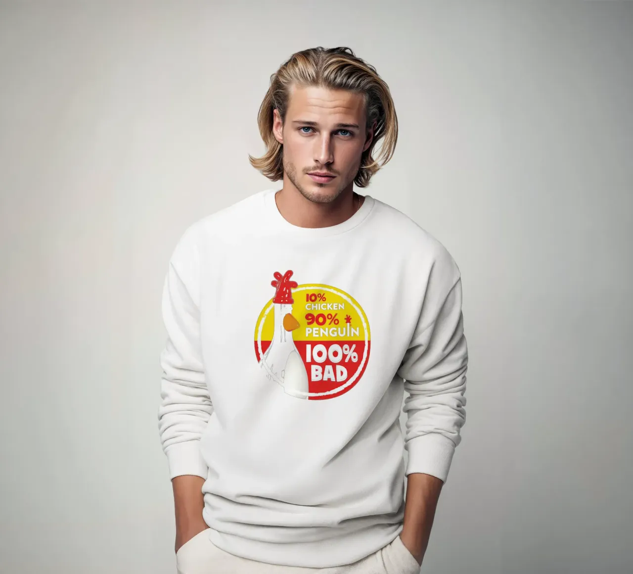 Feathers McGraw 100% Bad felpa da vantobbin