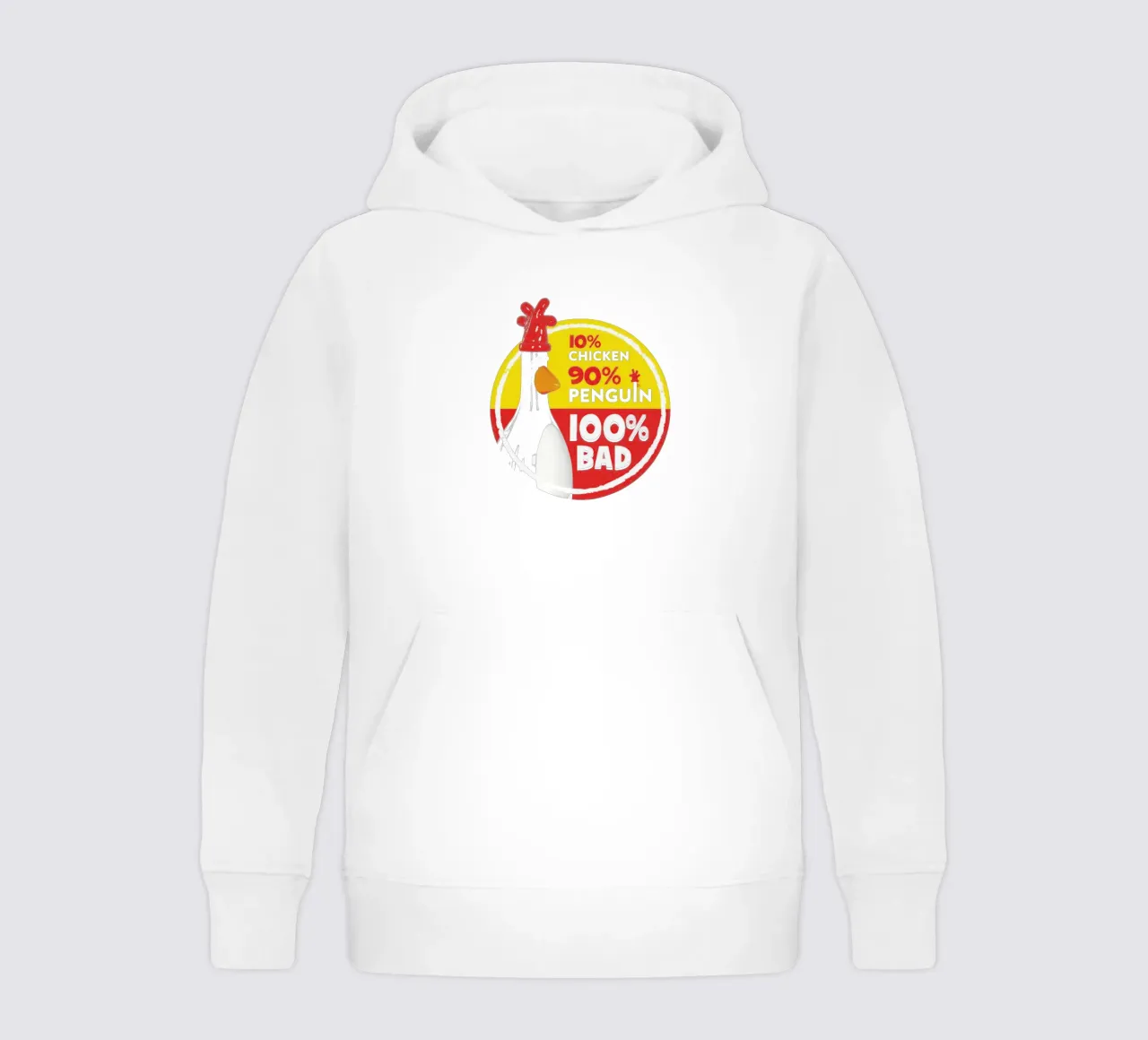 Feathers McGraw 100% Bad felpa bambino con cappuccio da vantobbin