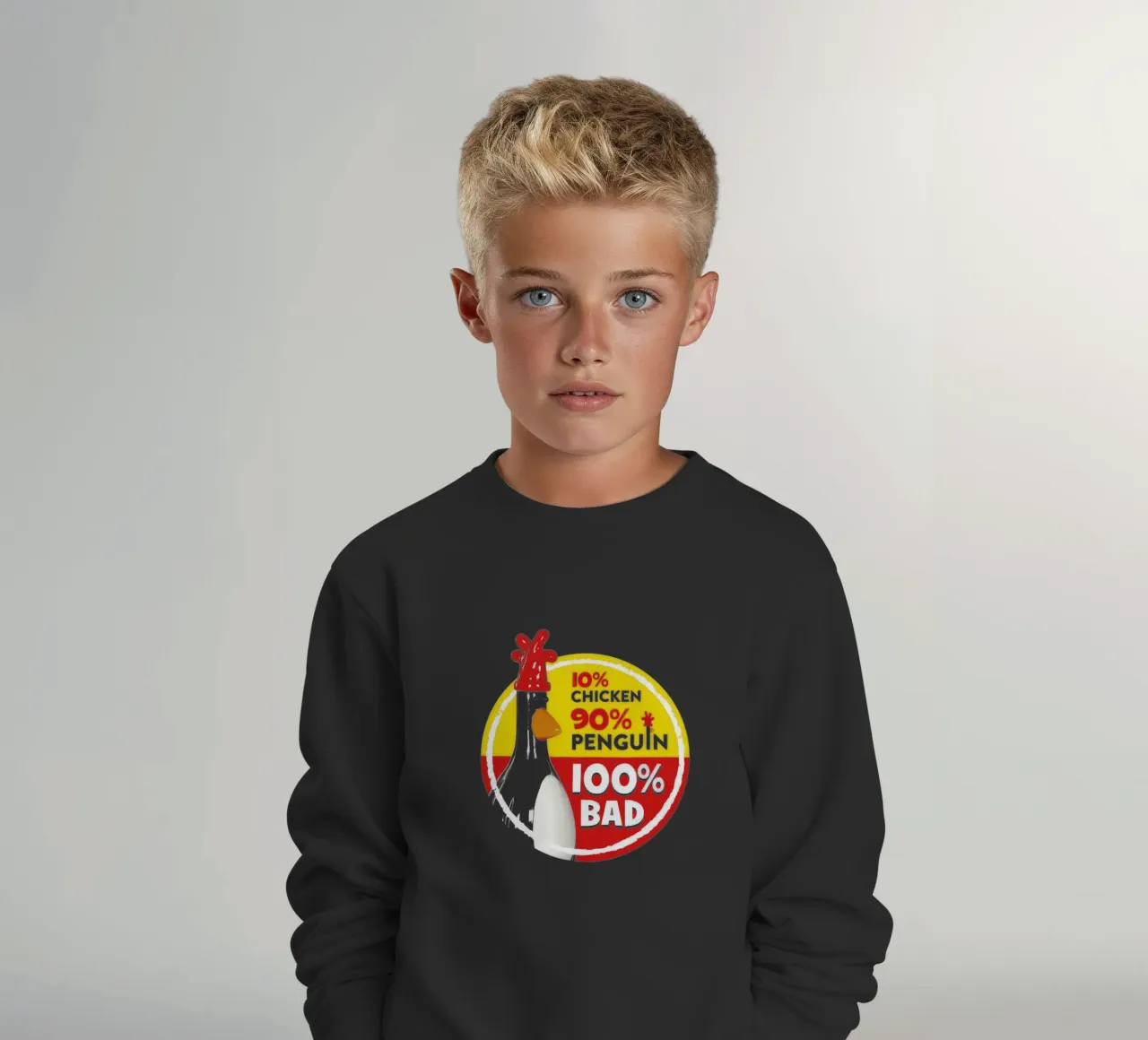 Feathers McGraw 100% Bad felpa bambino da vantobbin