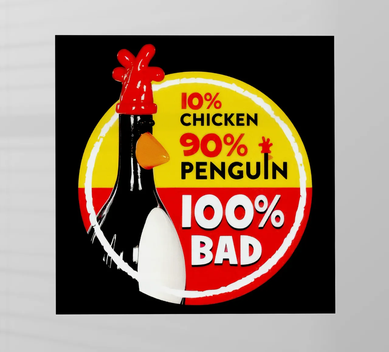 Feathers McGraw 100% Bad pellicola backlit da vantobbin