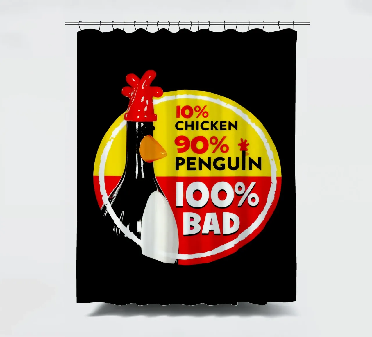 Feathers McGraw 100% Bad tenda da doccia da vantobbin