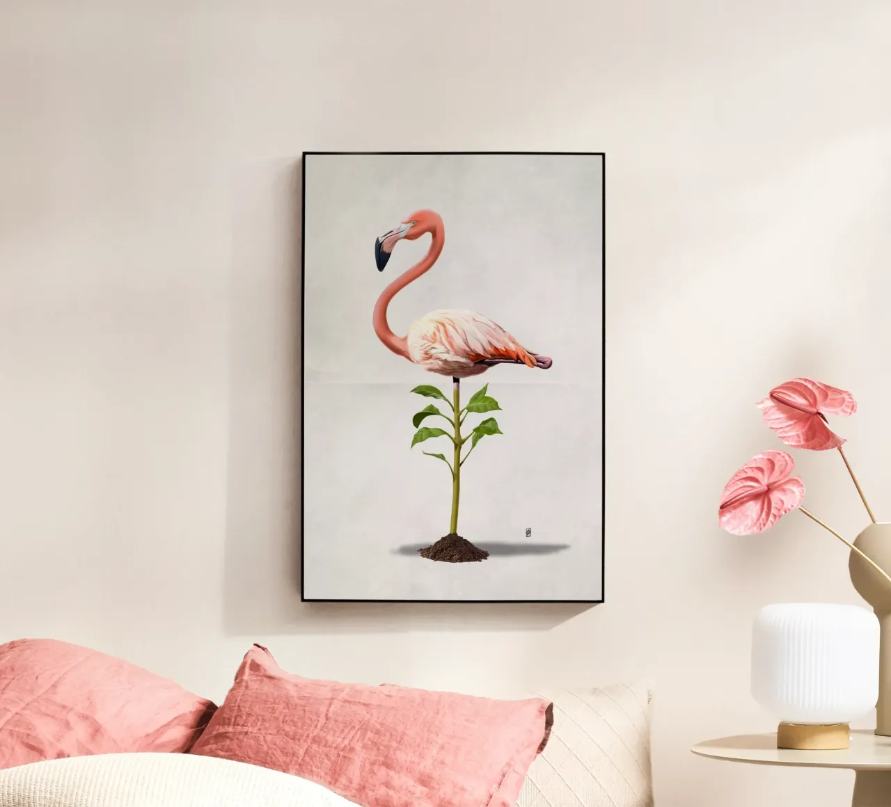 Planted (Wordless) plexiglass da Rob Art | Illustration