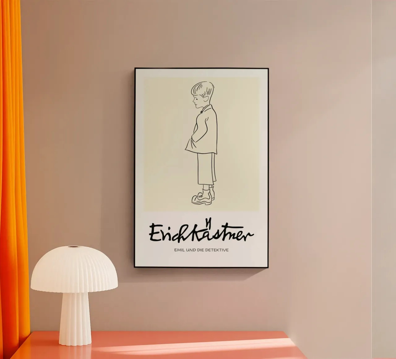 Erich Kästner 2 plexiglass da Little Flourishes