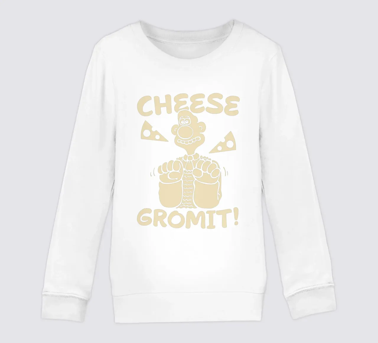 Feathers McGraw Cheese Gromit felpa bambino da vantobbin