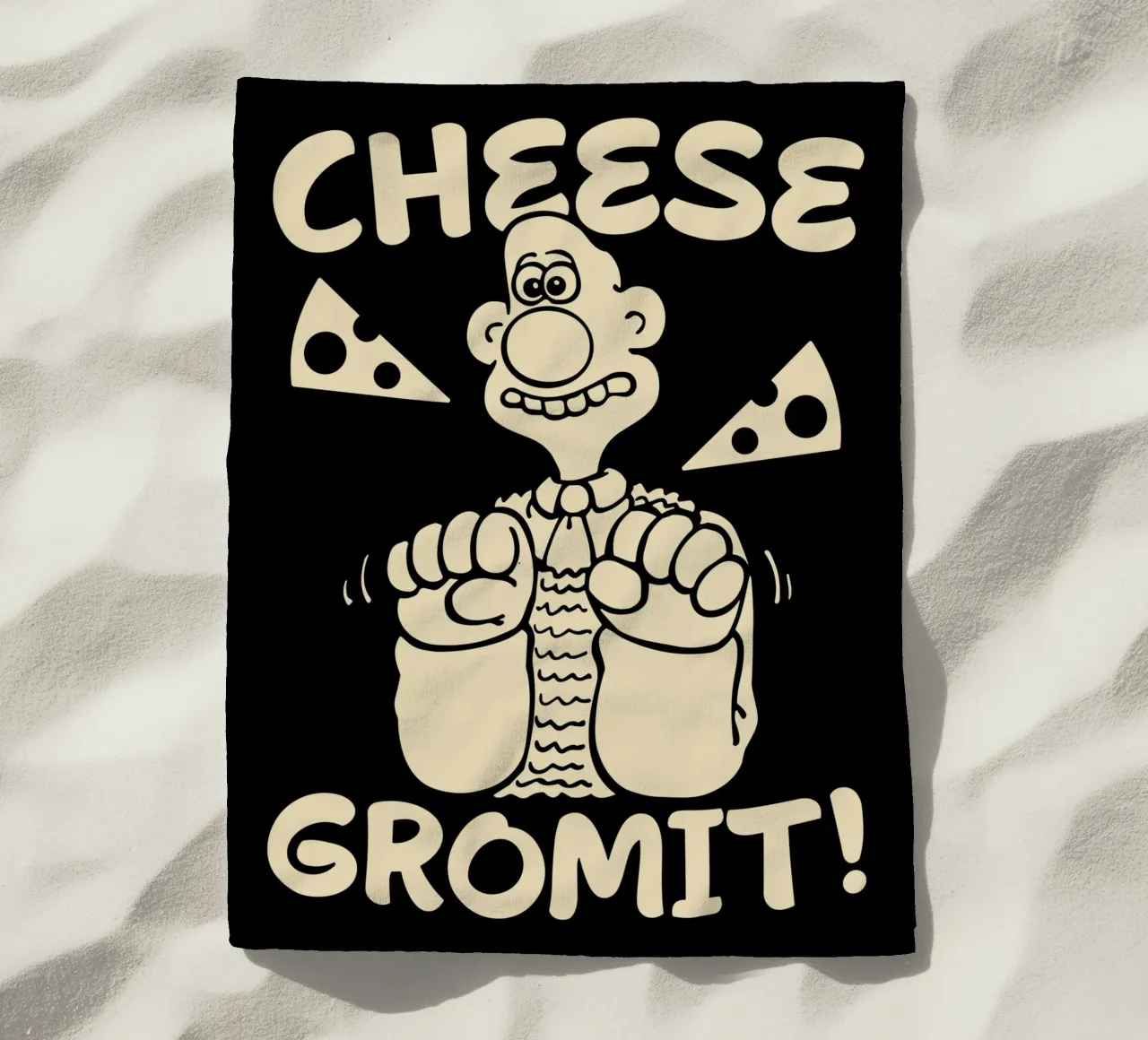 Feathers McGraw Cheese Gromit telo mare da vantobbin