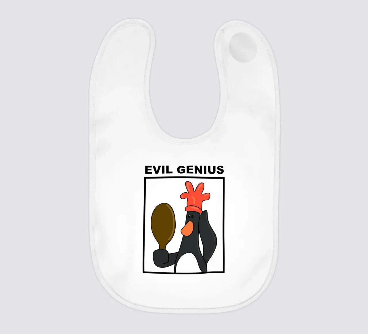 Feathers McGraw Evil Genius bavaglino da vantobbin