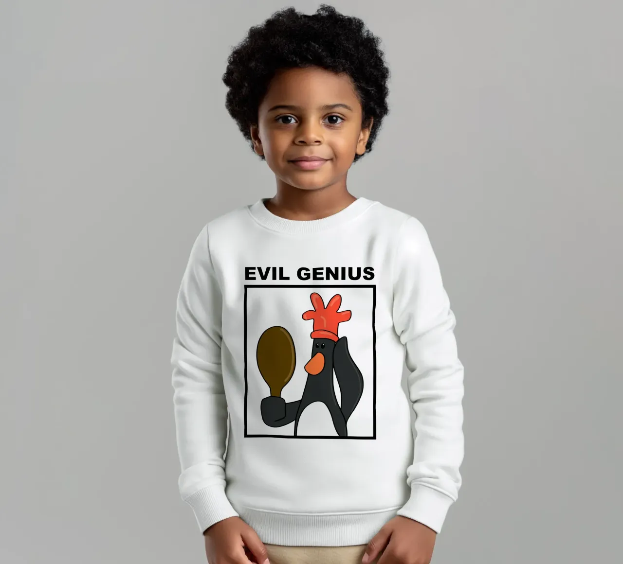 Feathers McGraw Evil Genius felpa bambino da vantobbin