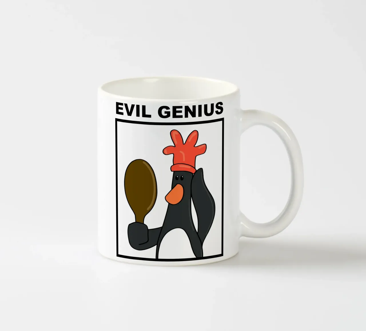 Feathers McGraw Evil Genius tazza in ceramica da vantobbin