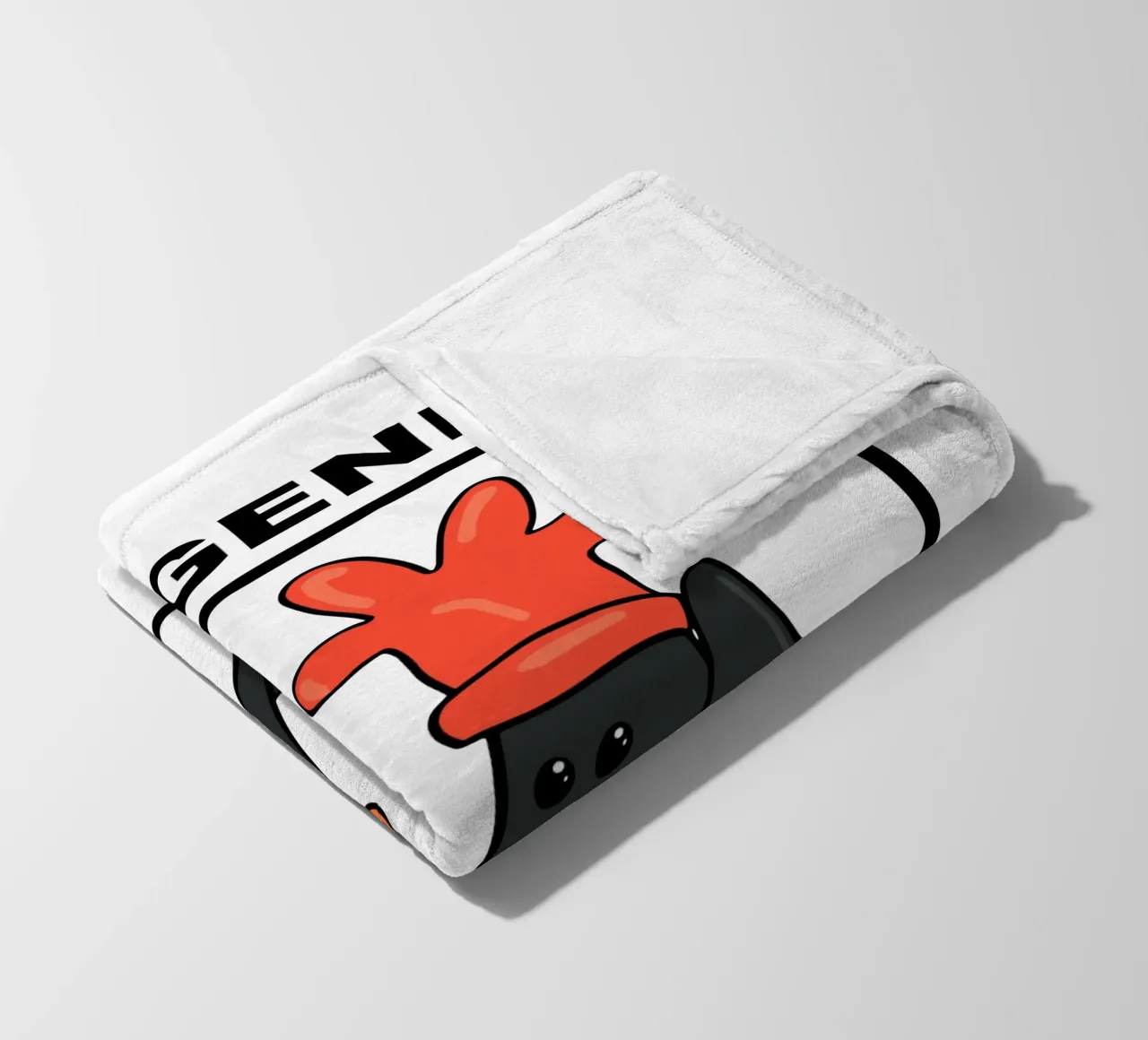 Feathers McGraw Evil Genius coperta in pile da vantobbin