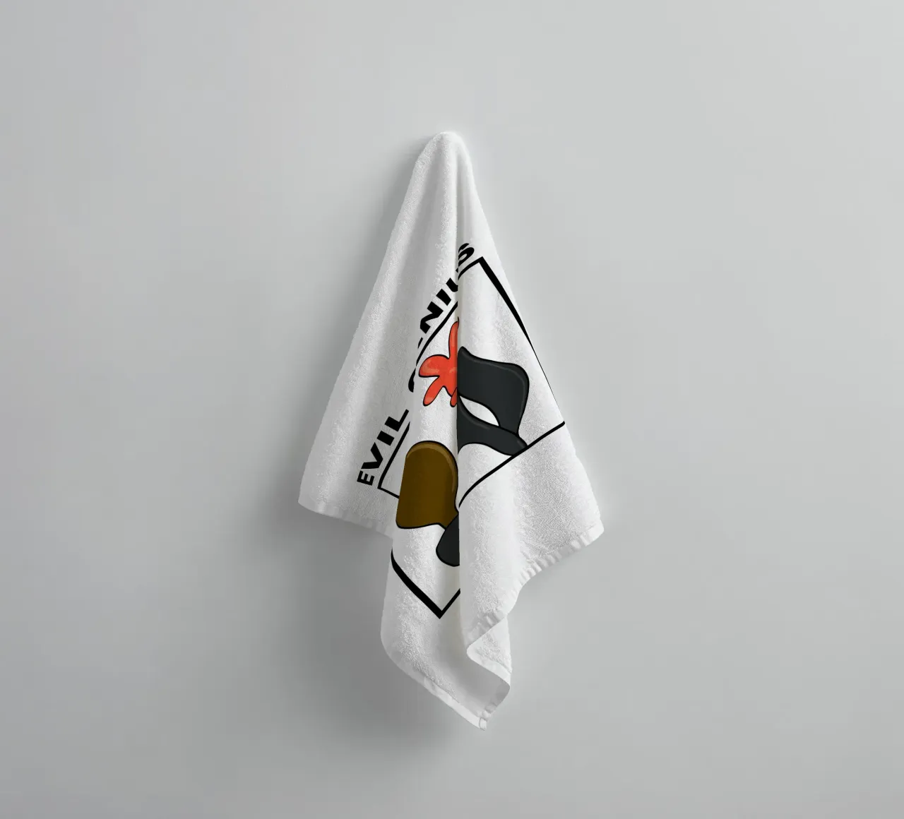 Feathers McGraw Evil Genius asciugamano da bagno da vantobbin
