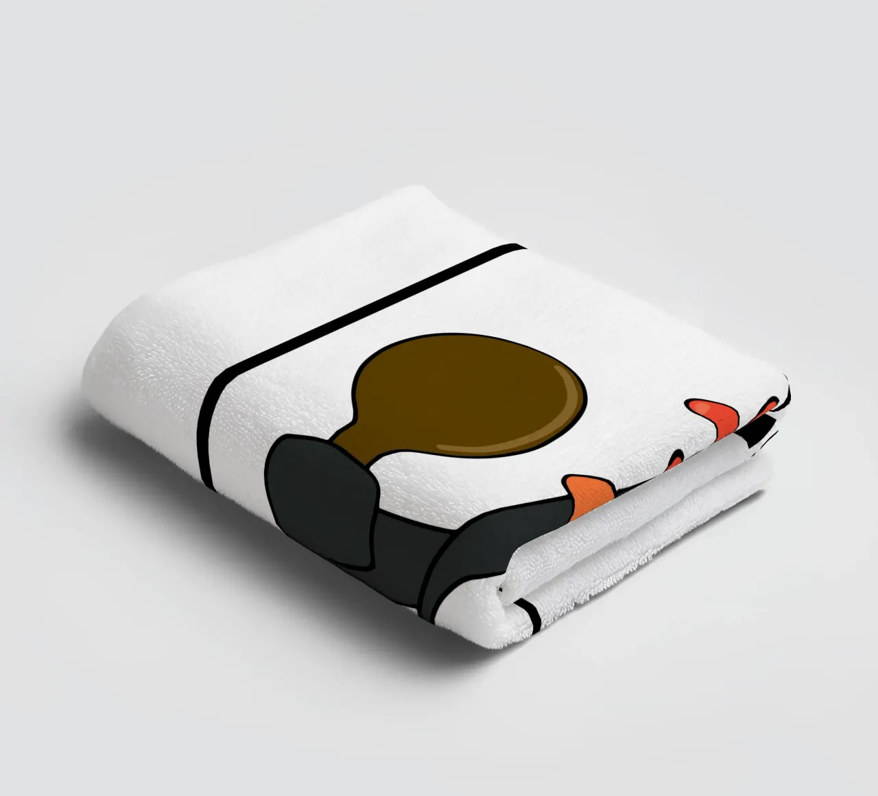 Feathers McGraw Evil Genius asciugamano da bagno da vantobbin