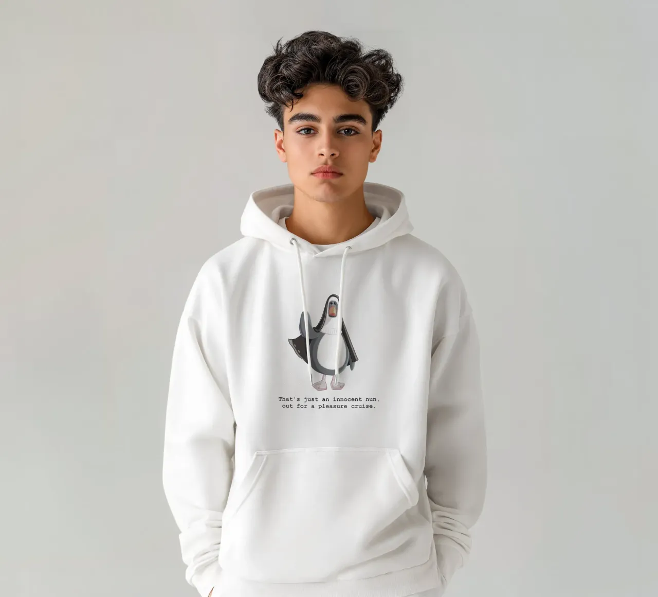 Feathers McGraw Innocent Nun felpa con cappuccio da vantobbin
