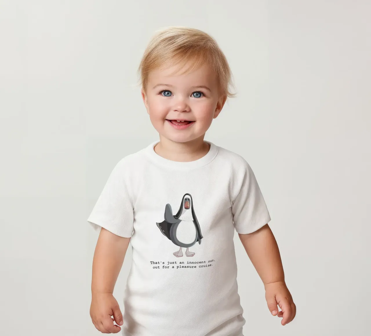 Feathers McGraw Innocent Nun maglietta neonato da vantobbin