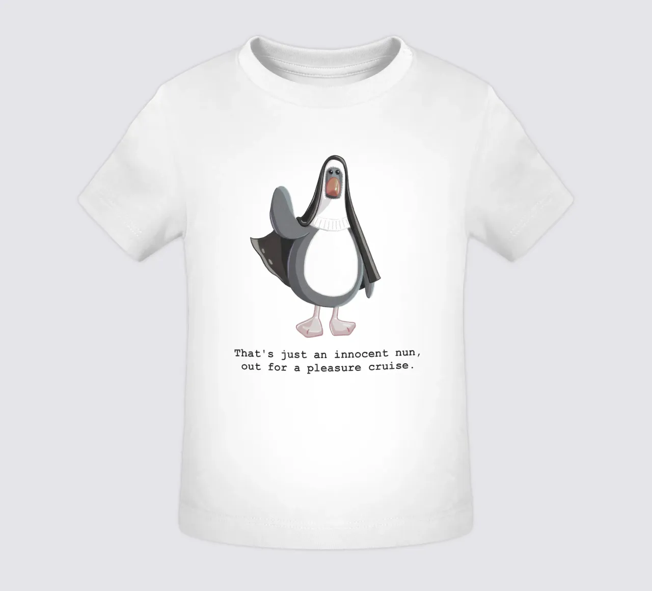 Feathers McGraw Innocent Nun maglietta neonato da vantobbin