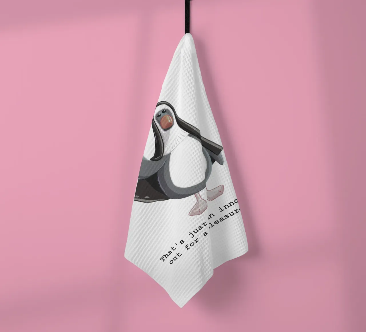 Feathers McGraw Innocent Nun canovaccio da cucina da vantobbin