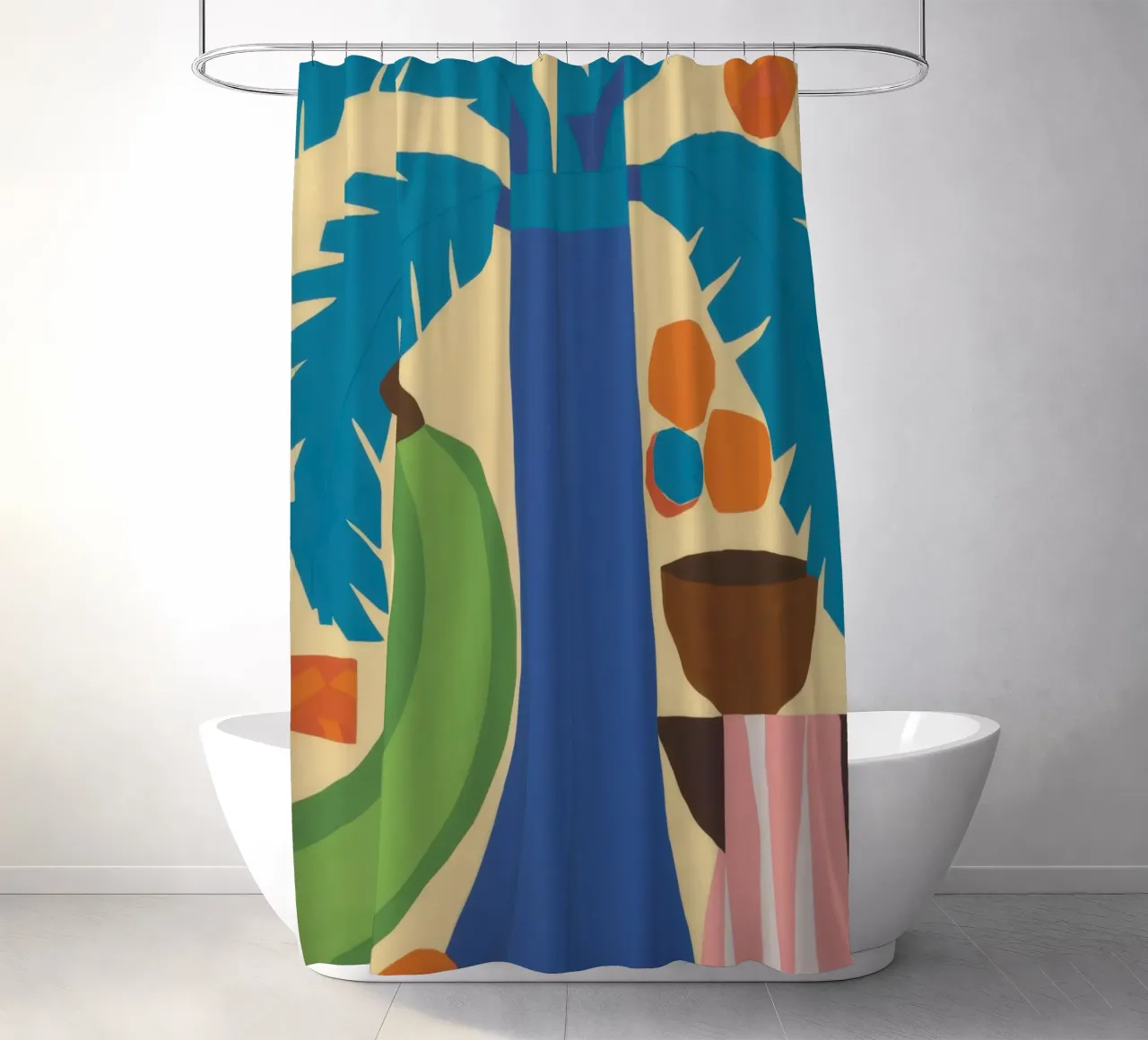 Frutta tropicale Banana tenda da doccia da Sentinel Glow