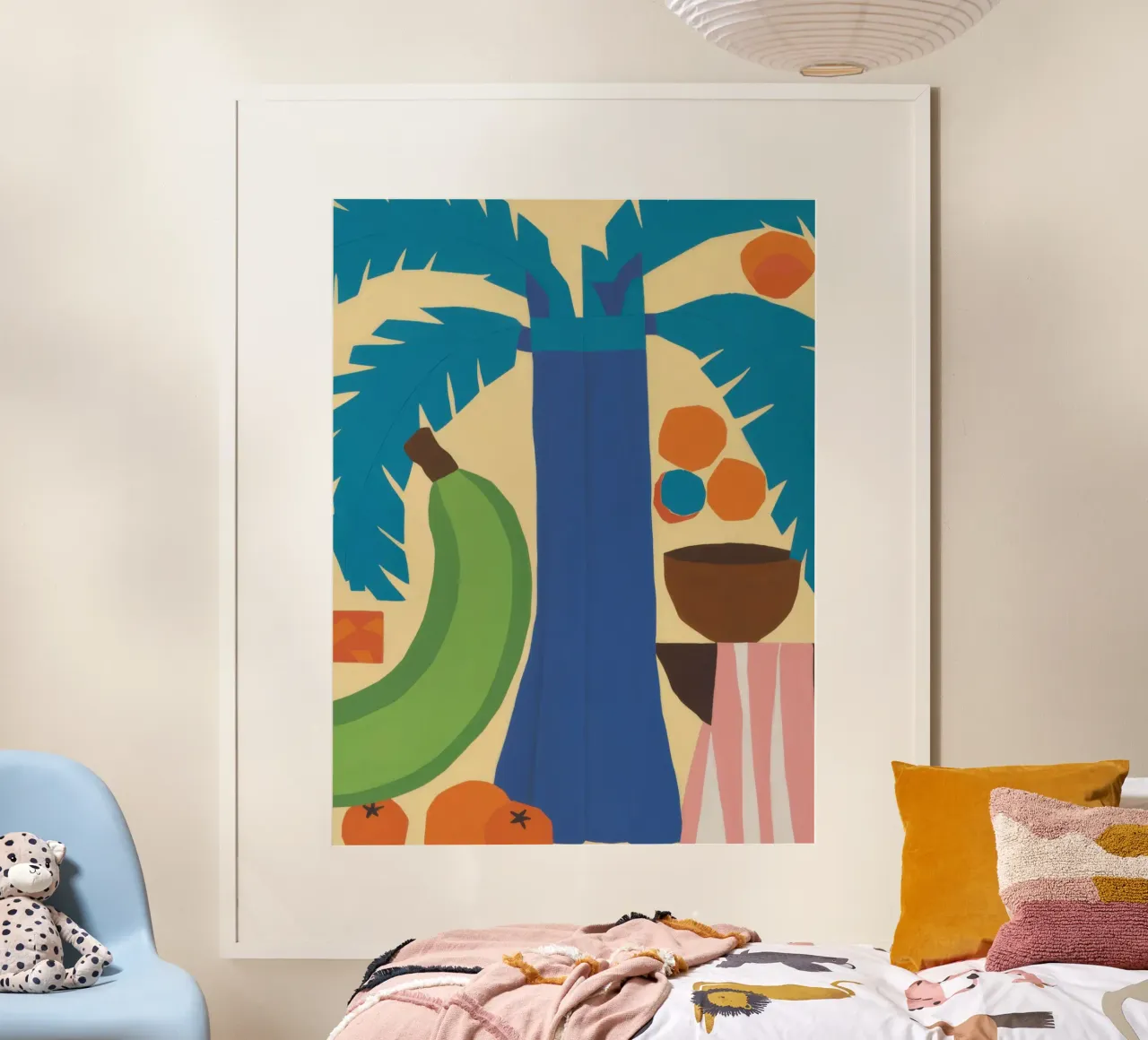 Frutta tropicale Banana carta hahnemühle da Sentinel Glow