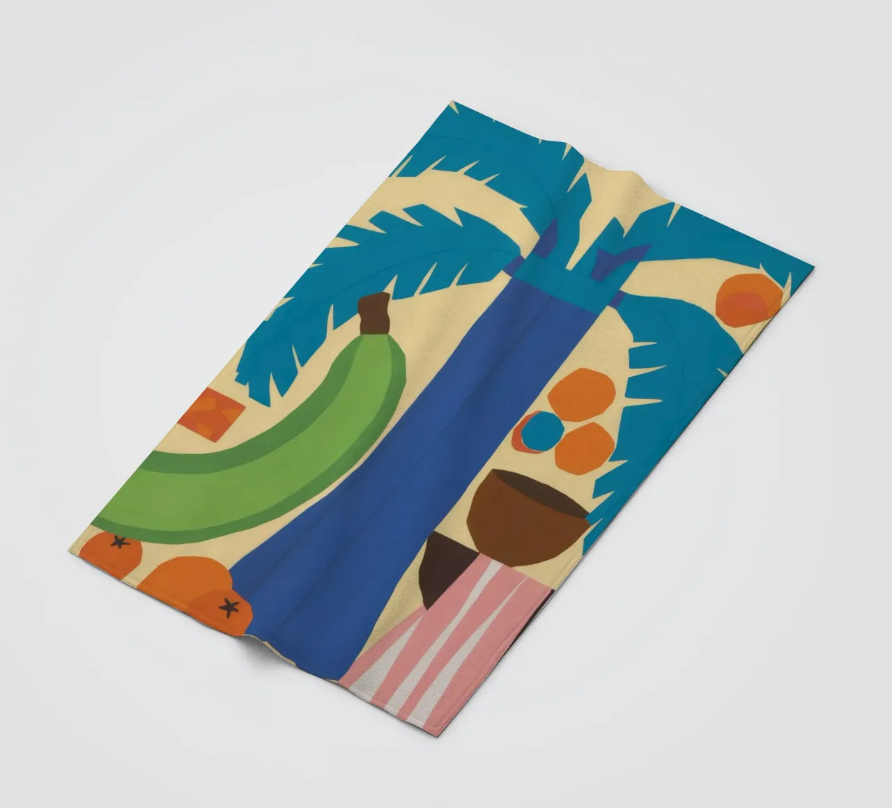 Frutta tropicale Banana coperta in pile da Sentinel Glow