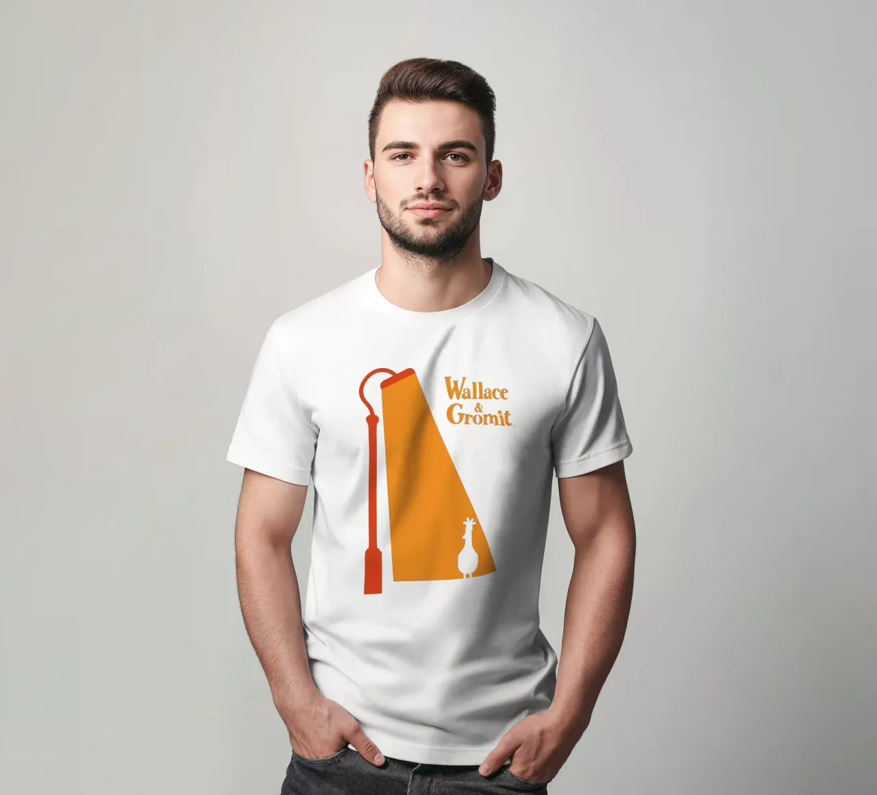 Feathers McGraw Lamppost t-shirt da vantobbin