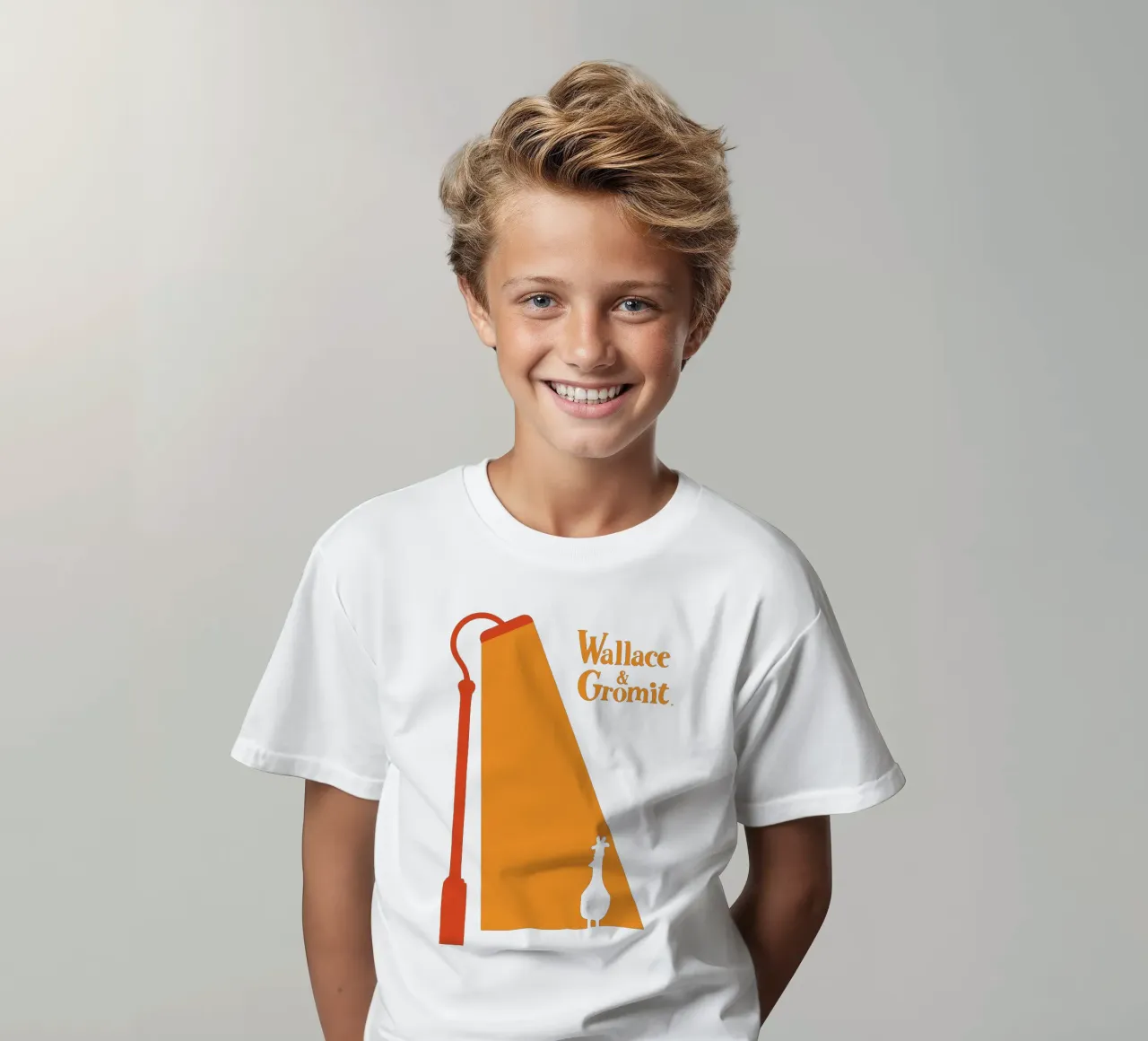 Feathers McGraw Lamppost kids t-shirt by vantobbin
