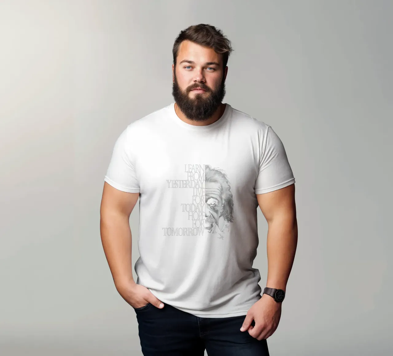 Albert Einstein Quote t-shirt da NextPixel