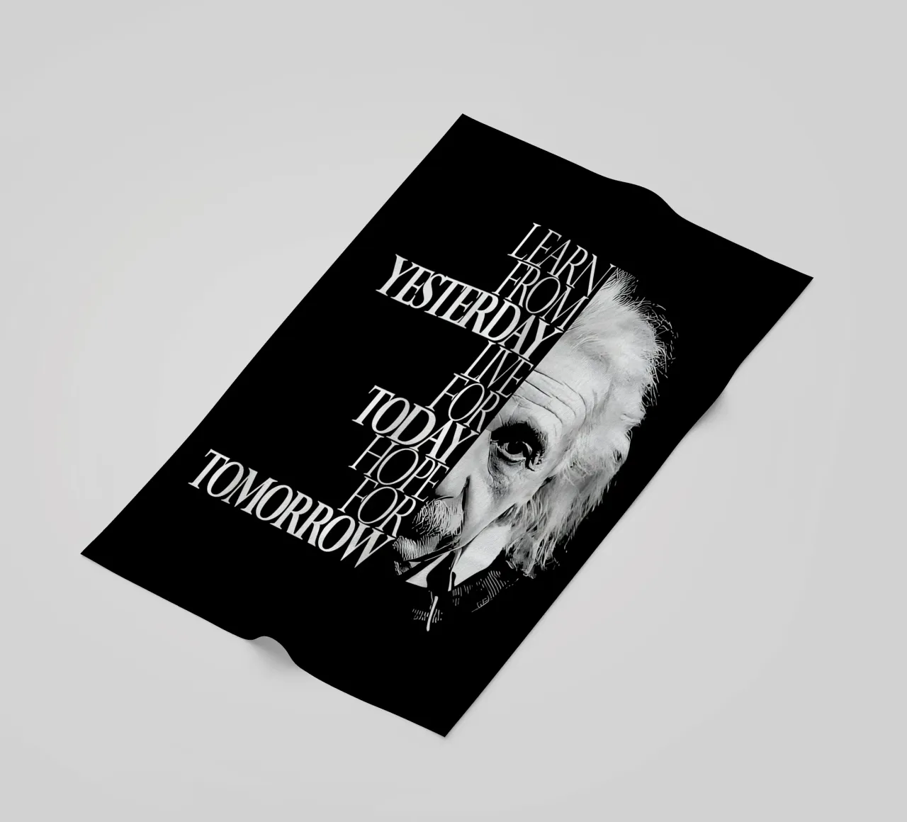 Albert Einstein Quote telo mare da NextPixel