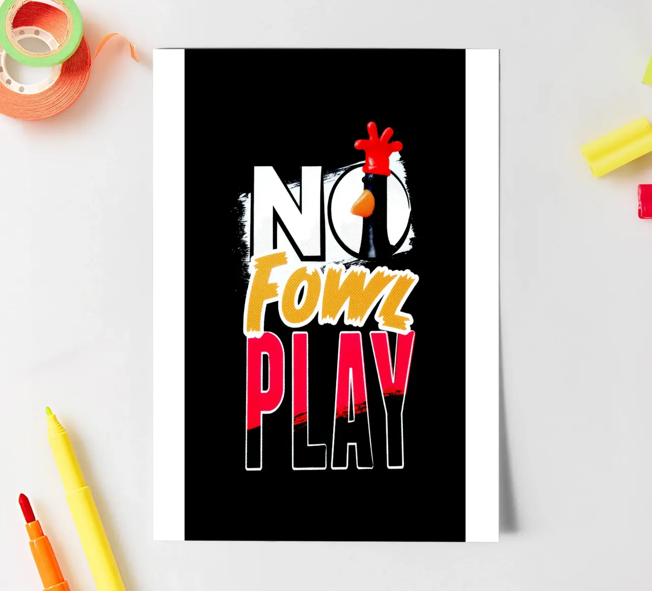 Feathers McGraw No Fowl Play foglio adesivo da vantobbin