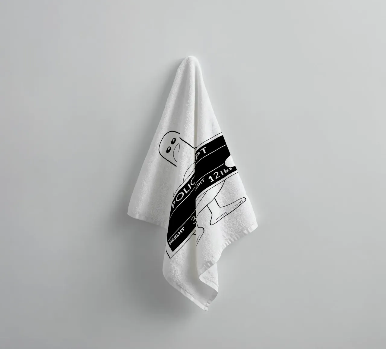 Feathers McGraw Profile asciugamano da bagno da vantobbin