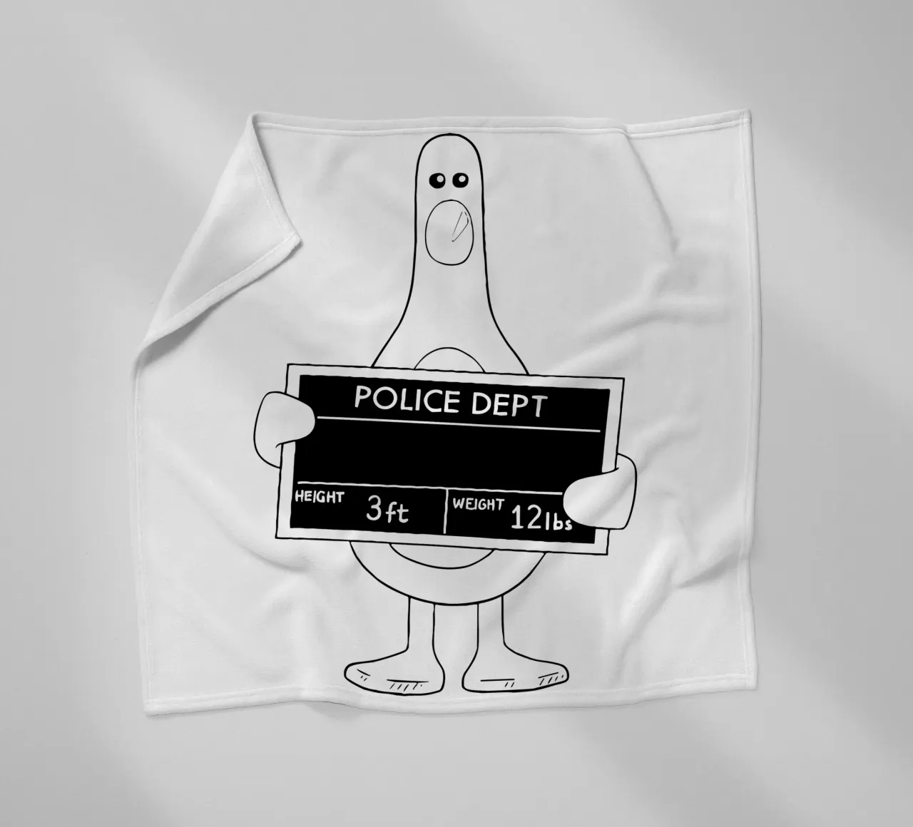 Feathers McGraw Profile coperta in pile da vantobbin