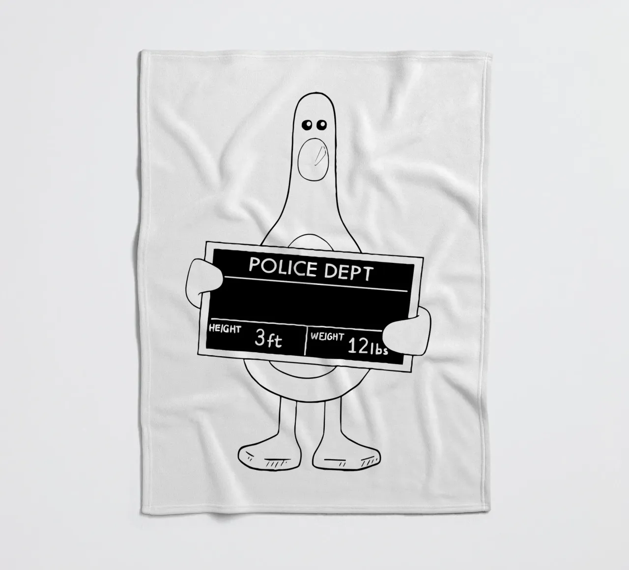 Feathers McGraw Profile coperta in pile da vantobbin