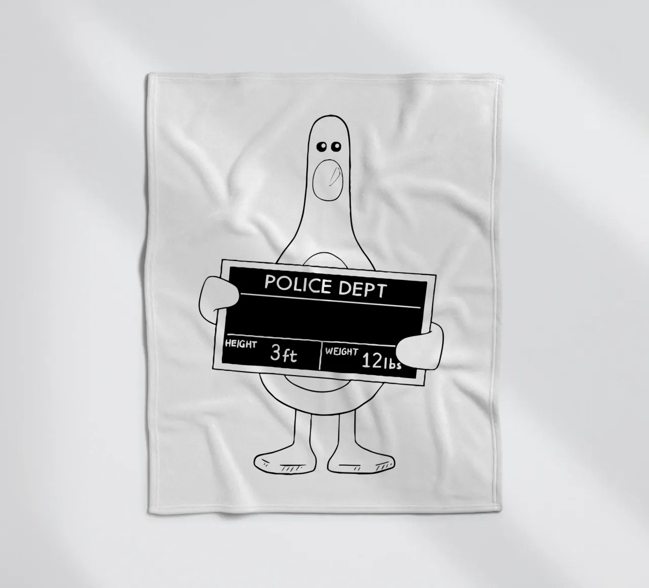Feathers McGraw Profile coperta in pile da vantobbin