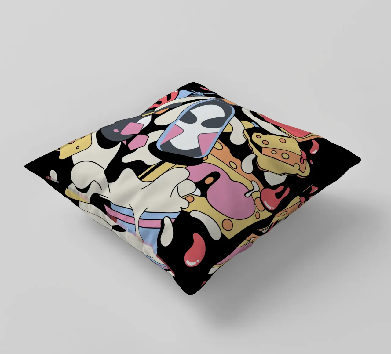 Feathers McGraw Trapped in a Bottle cuscino da vantobbin