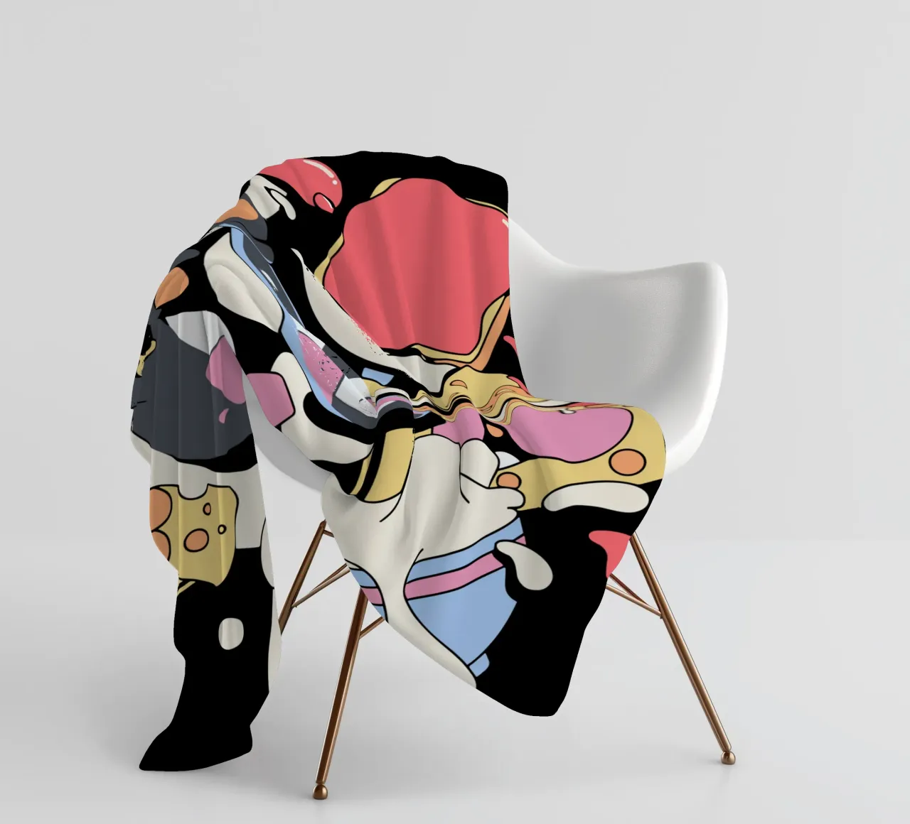 Feathers McGraw Trapped in a Bottle coperta in pile da vantobbin