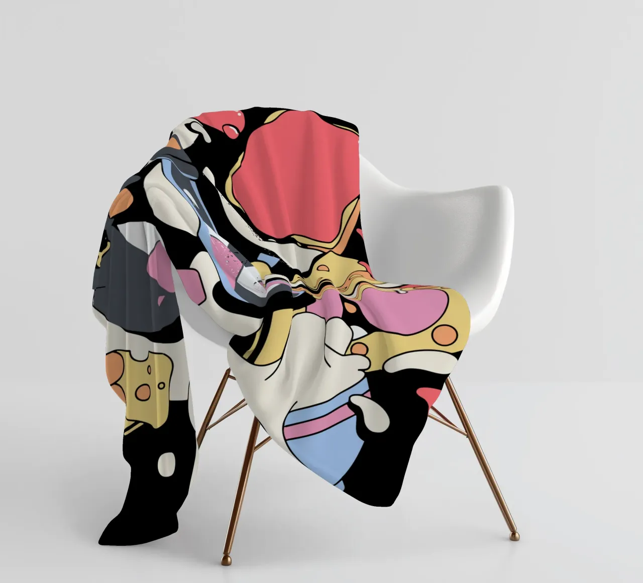 Feathers McGraw Trapped in a Bottle coperta in pile da vantobbin