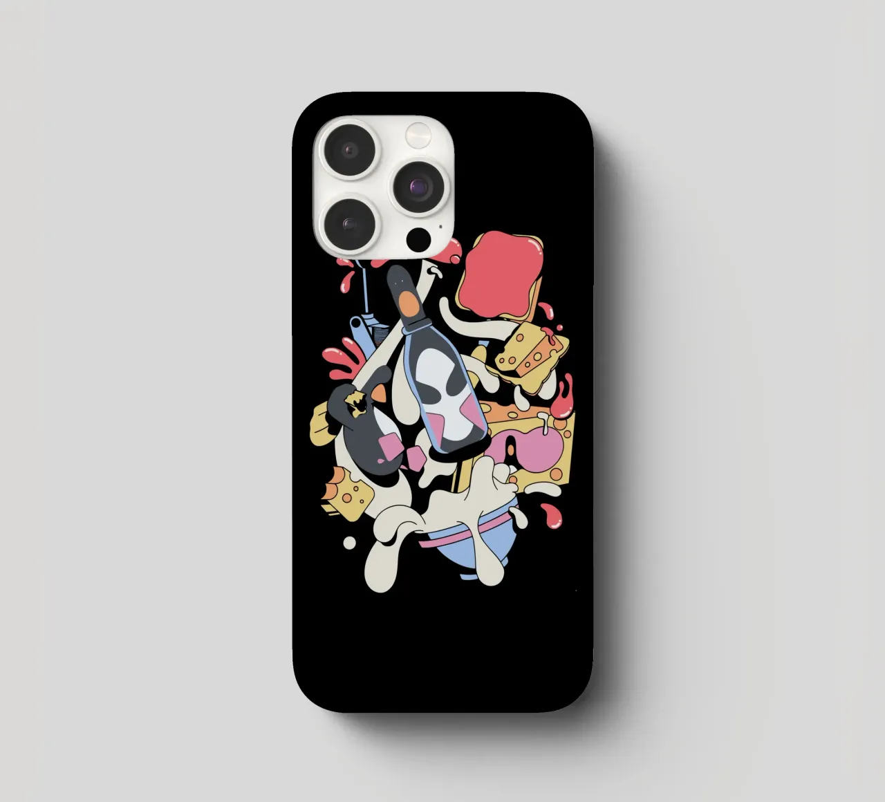 Feathers McGraw Trapped in a Bottle cover iphone da vantobbin