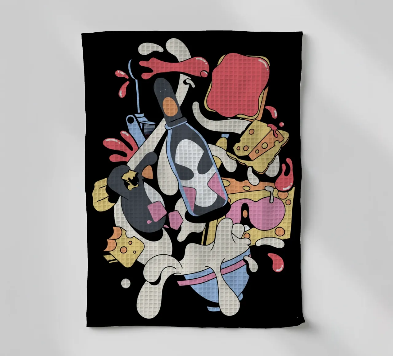 Feathers McGraw Trapped in a Bottle canovaccio da cucina da vantobbin