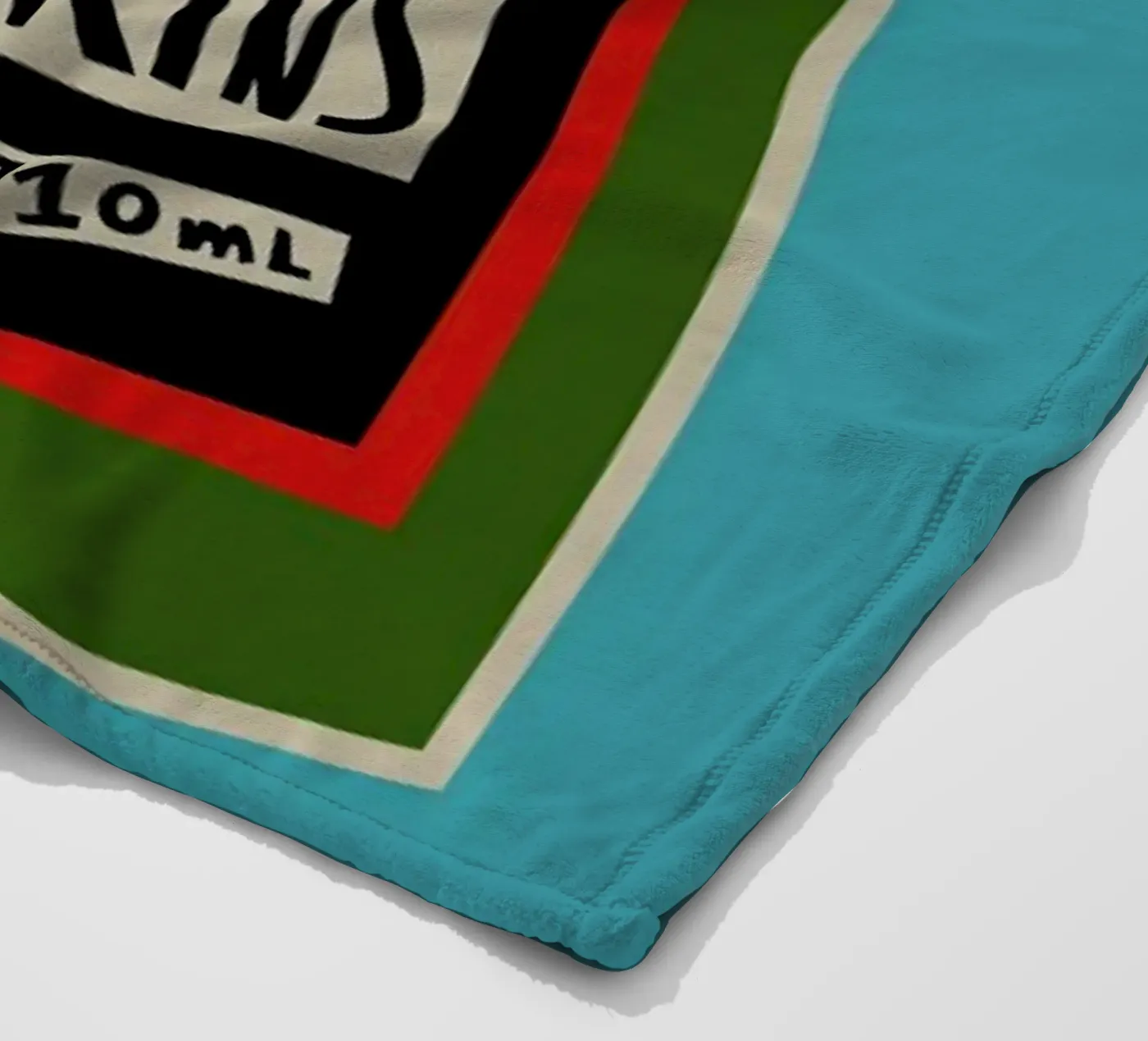 Augurken fleecedeken van Fox & Velvet