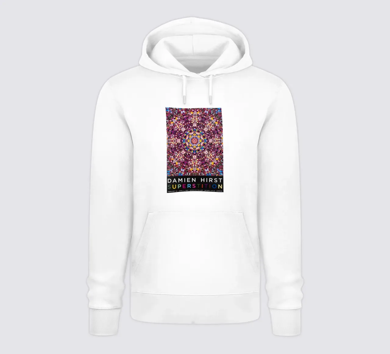Damien Hirst Superstizione felpa con cappuccio da Romeyoprints