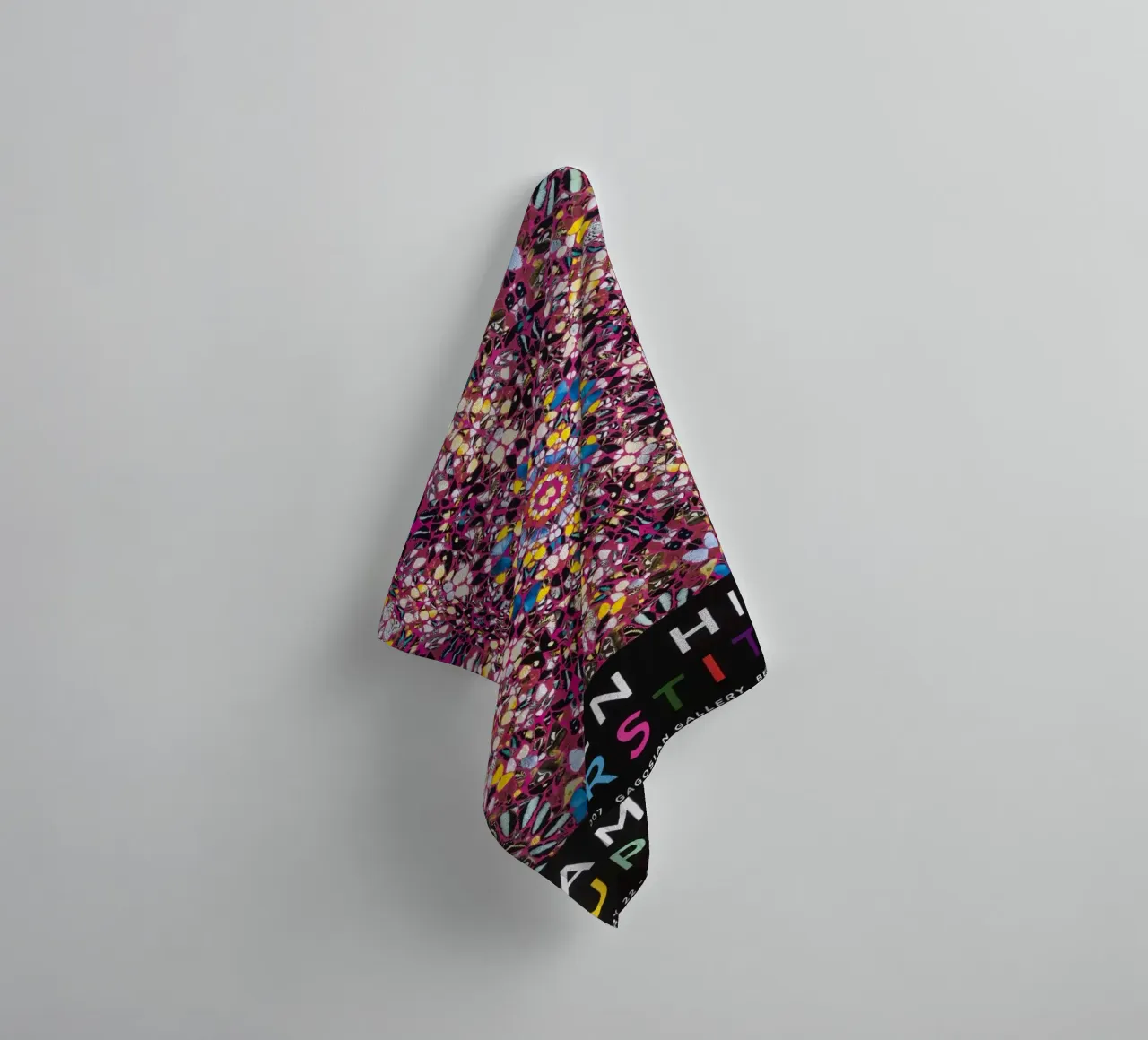 Damien Hirst Superstition towel by Romeyoprints
