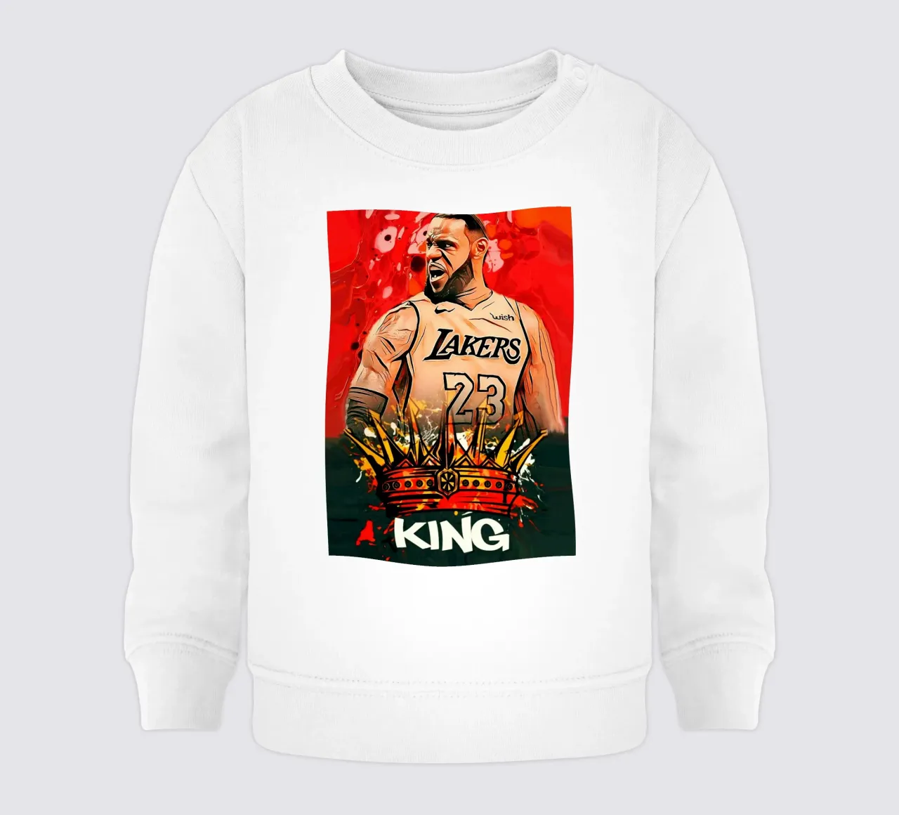 King James felpa neonato da Lembayung art