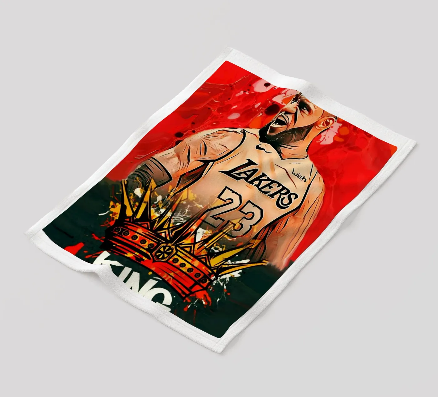 King James fleecedeken van Lembayung art
