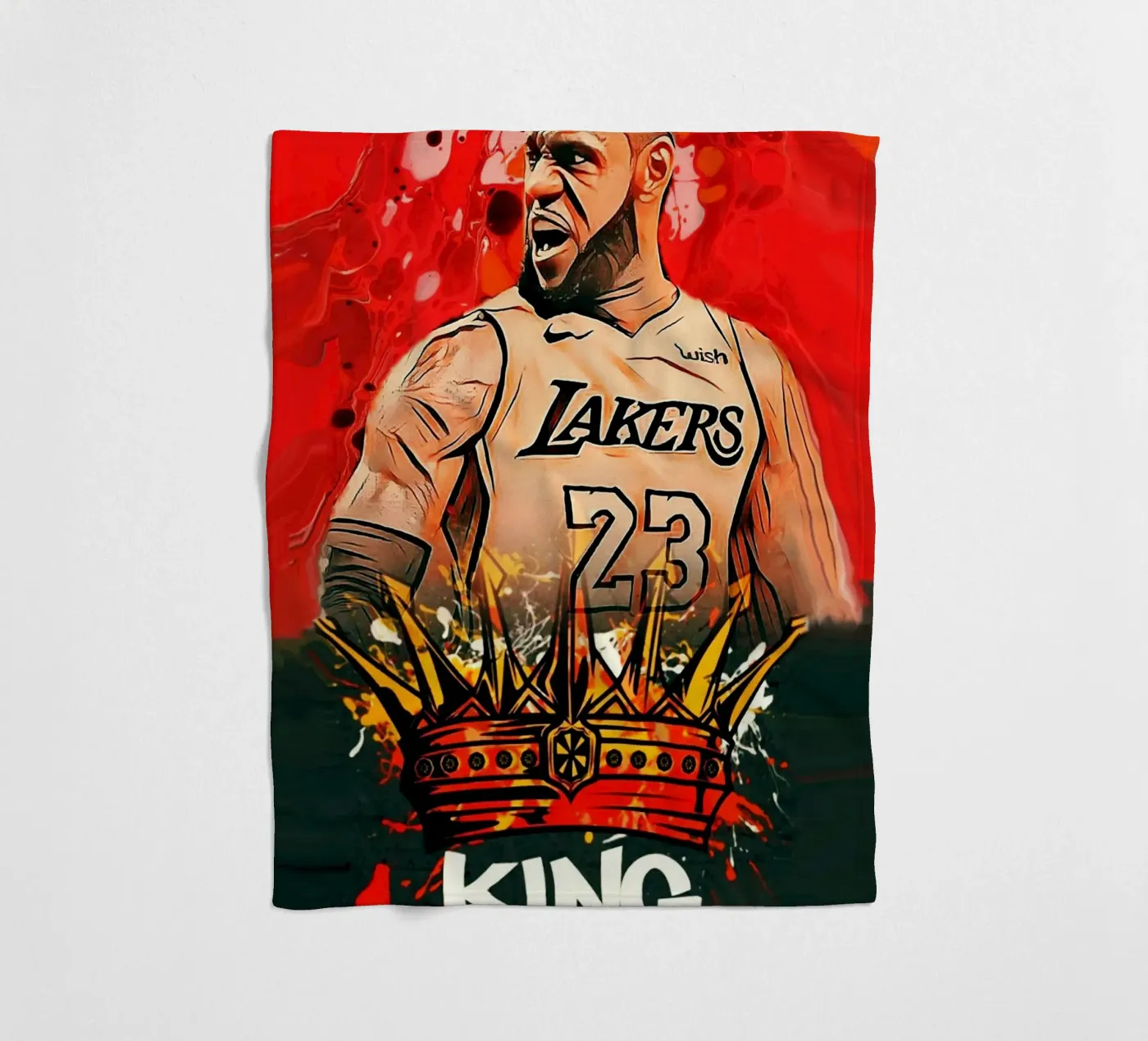King James fleecedeken van Lembayung art
